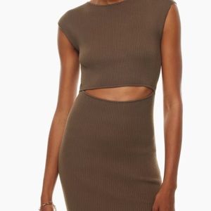 Aritizia cut out midi dress